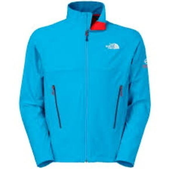 The North Face Summit Series Iodin Softshell Jacket - Men's M Aqua Blue - Picture 1 of 14